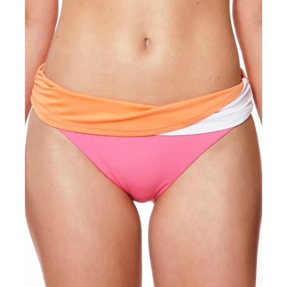 Sanctuary Block Party Wrap Hipster Swim Bottom S - Picture 1 of 4